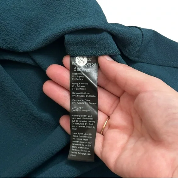 City Chic Sweet Fling Dress in Jade Green Plus Sz 18 - Picture 3 of 5